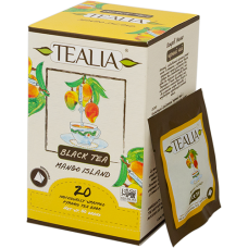 Tealia Mango Island (20 Pyramid Envelope Sachets) 40g